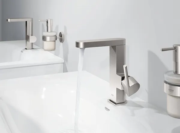 Смеситель Grohe Plus 23871003 для раковины с донным клапаном фото 4