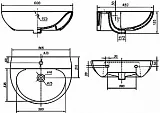 Раковина IFO Frisk RS020600000 60 см фото 4