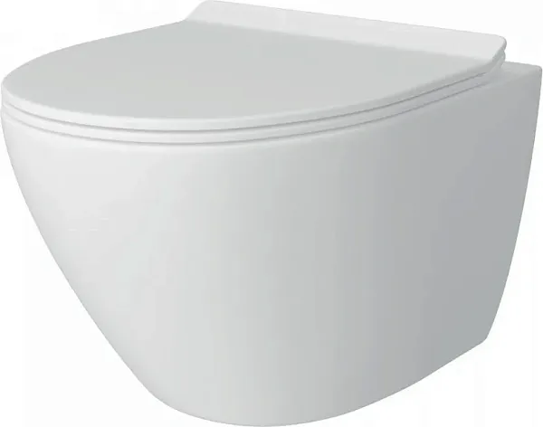 Унитаз подвесной Teymi Milana Pro W00158 подвесной безободковый с микролифтом фото 6