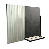 Зеркало Comforty Дюссельдорф 90x82 00004147992CF с полочкой фото 2