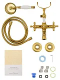 Смеситель для ванны с душем Wonzon & Woghand RETRO WW-88639020-PG фото 7