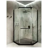 Душевой уголок KNOTLOR Penta FCD100CG0BL фото 4