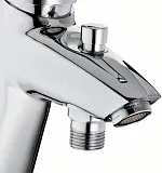 Смеситель Jacob Delafon Panache E71240-CP на борт ванны фото 2