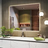 Зеркало Vigo Quadro 100x120 4630297360875 с подсветкой фото 5