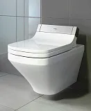 Крышка-сиденье Duravit DuraStyle Senso Wash 610200002000300 с микролифтом, петли хром, функция биде фото 3