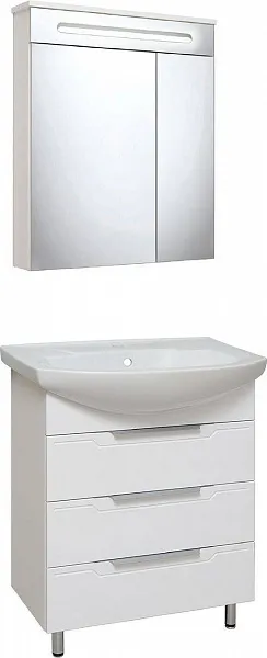 Тумба с раковиной Runo Верона 65 напольная фото 5