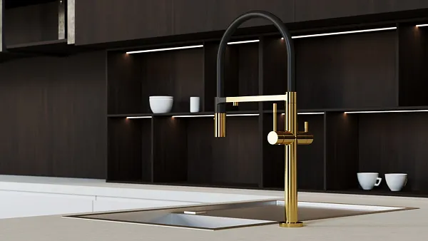 Смеситель для кухонной мойки Boheme Kitchen 115-G фото 2
