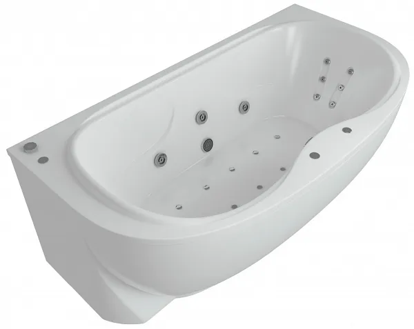 Акриловая ванна Aquatek Мелисса 180x95 MEL180-0000031 вклеенный каркас фото 3