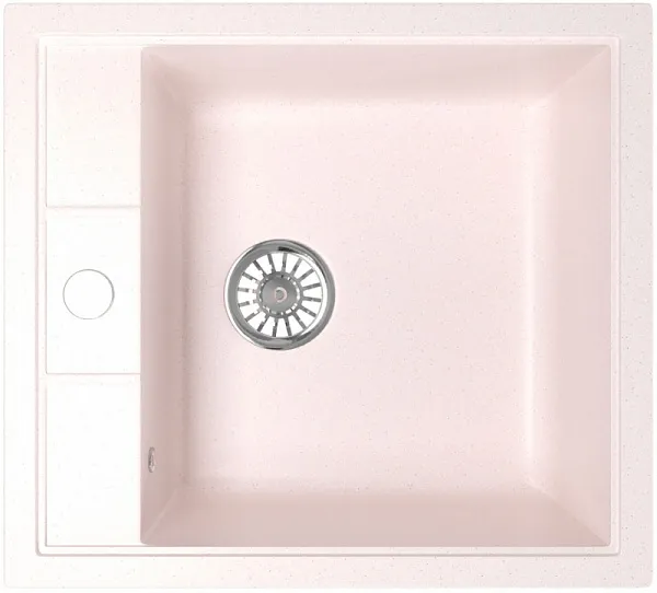 Кухонная мойка Mixline ML-GM28-311 Светло-розовая 533509 фото 3