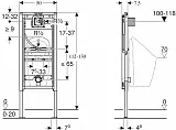 Инсталляция для писсуара Geberit Duofix 111.676.00.1 фото 2