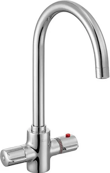 Смеситель E.C.A. Thermostatic 102108754EX для кухонной мойки фото 1