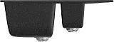 Кухонная мойка Mixline ML-GM22-308 Черная 525178 фото 2