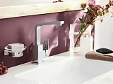 Смеситель Grohe Eurocube 23135000 для раковины с донным клапаном фото 8