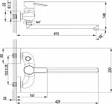 Смеситель Lemark Atlantiss LM3217C универсальный фото 2