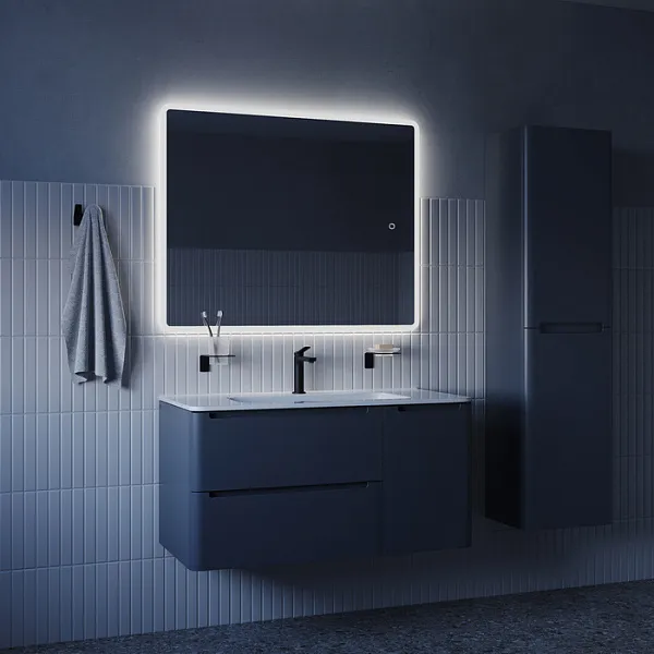 Зеркало Iddis Uniq 80x100 4690576141120 с подсветкой фото 4