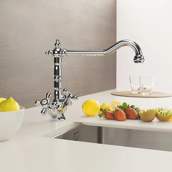 Смеситель для кухонной мойки PAINI Monaco 08CR570BLMKM фото 2