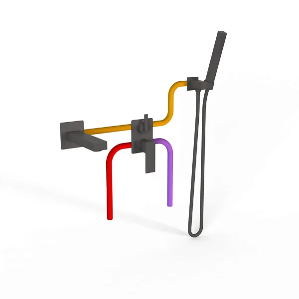 Душевой комплект PAINI Grazia 21PZSET26911BATH фото 2