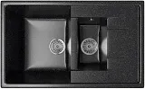 Кухонная мойка Mixline ML-GM22-308 Черная 525178 фото 3