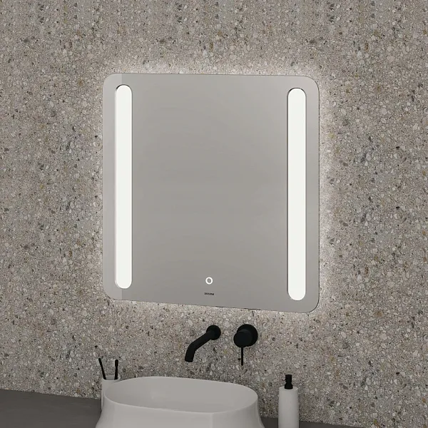 Зеркало Grossman Lara 80x80 138080 с подсветкой фото 2