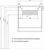 Зеркало Акватон Капри 80x85 см 1A230402KPDA0 с подсветкой фото 4