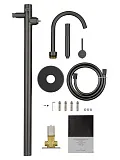 Смеситель для ванны с душем Wonzon & Woghand STICK WW-88649017-BGM фото 7