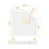 Душевой поддон RGW CER 19170499-01 фото 5