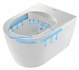 Унитаз Duravit Me by Starck 2530090000 подвесной безободковый фото 3