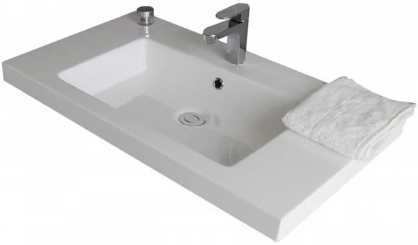 Мебельная раковина BelBagno Luce 100 BB1000AB фото 1