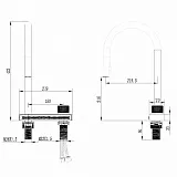 Смеситель для кухонной мойки ABBER Wasser Kreis AF8114SP фото 3