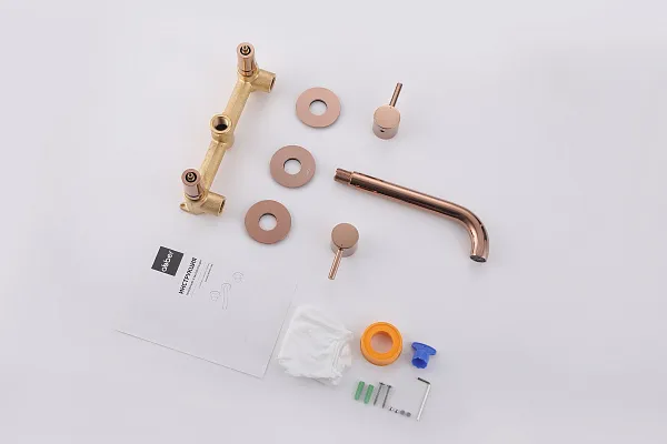 Смеситель для раковины ABBER Wasser Kreis AF81121RG фото 3