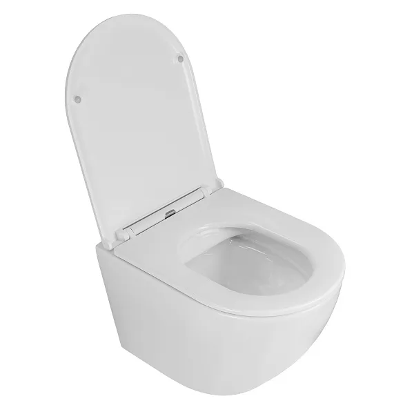 Унитаз Azario AZ-0046N подвесной безободковый с сиденьем микролифт фото 3