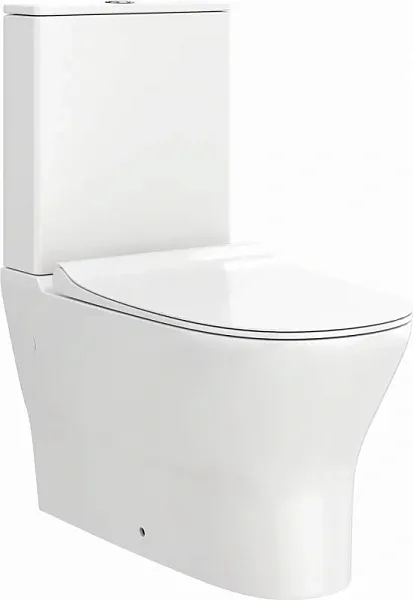 Унитаз-компакт Teymi Jessie W00135 напольный безободковый с микролифтом фото 6