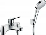 Смеситель Hansgrohe Novus 71044000 на борт ванны фото 1