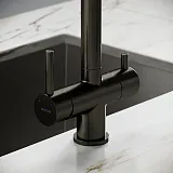 Смеситель для кухонной мойки Sancos Spin SC4015GG фото 5