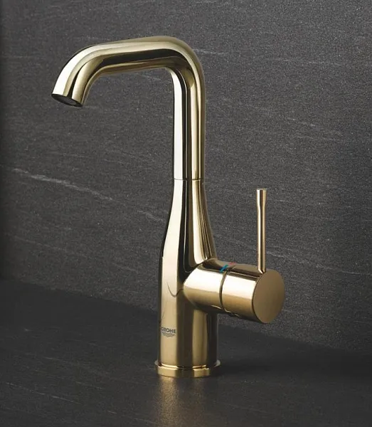 Cмеситель Grohe Essence New 32628GL1 для раковины с донным клапаном фото 3