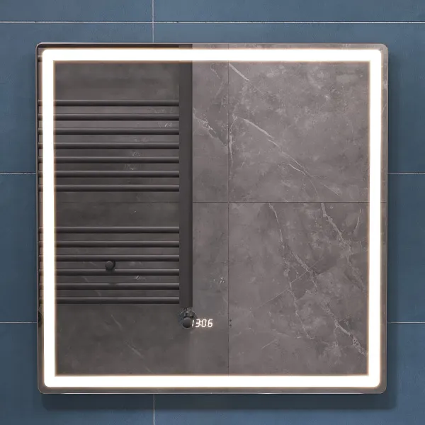 Зеркало Vigo Geometry Luxe 70x70 4630297361766 с подсветкой фото 1