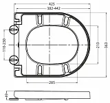 Крышка-сиденье BelBagno BB2009SC с микролифтом фото 2
