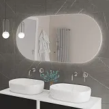 Зеркало Cezares Vague 150x70 CZR-SPC-VAGUE-1500-700-MOV с подсветкой фото 7