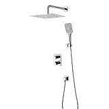 Комплект смесителей Lemark Yeti LM7849C со смесителем термостатом фото 1