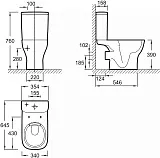 Бачок Jacob Delafon Struktura ETAG212-WTE фото 4