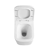 Унитаз подвесной Iberica Blanca Toledo Alto IB.TLA.231.1B1 безоободковый с микролифтом фото 10
