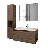 Зеркало Grossman Тенза 85x71,6 с полочкой фото 1