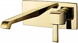 Смеситель Caprigo Diamante 50-027-oro для раковины с внутренней частью фото 1