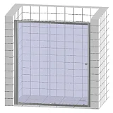Душевая дверь в нишу Cezares Lux soft W BF1 150 C Cr IV фото 7