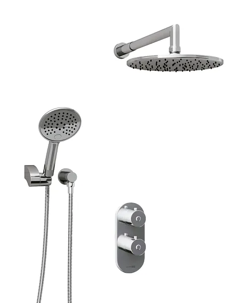 Душевой комплект WasserKRAFT A16030 Thermo встраиваемый фото 1