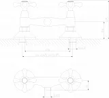 Смеситель Decoroom DR49 DR49055 для душа фото 2