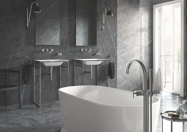 Смеситель Grohe Atrio New 25044DC3 для ванны с душем напольный фото 3