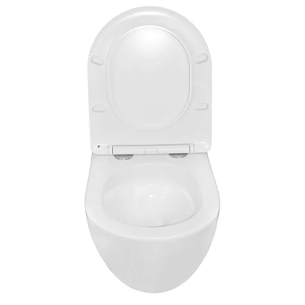 Унитаз Azario AZ-0093UQ3 подвесной безободковый с сиденьем микролифт фото 5