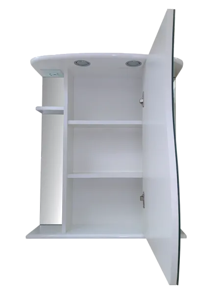 Зеркало-шкаф Misty Лиана 65x72 Э-Лиа02065-01СвП с подсветкой фото 1