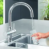 Смеситель Grohe Blue 33251000 для кухонной мойки фото 6